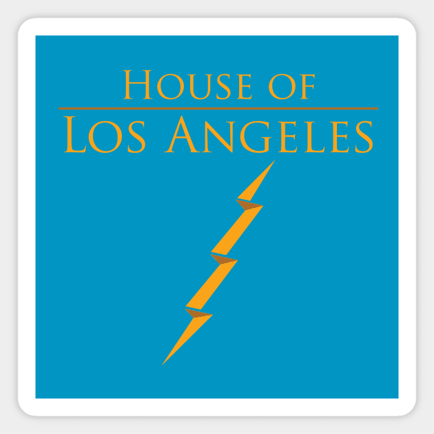 House of Los Angeles (LAC) Magnet by SteveOdesignz